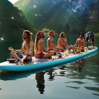 CosmiCruise Zen-bro SUP Package 23ft