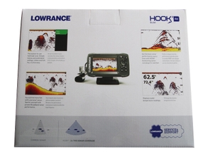 Lowrance Hook2 4X Fishfinder GPS Trackplotter with Cover Bullet