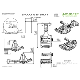 Buy RAILBLAZA Spooling Station Fixed/StarPort Mount online at