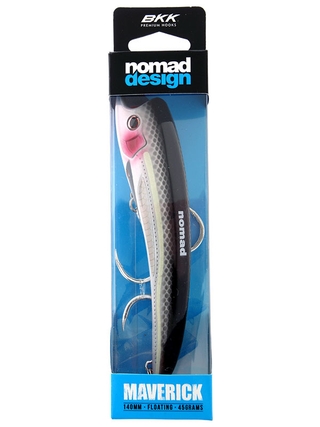 Buy Nomad Design Maverick Topwater Lure 140mm 45g Sardine online