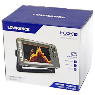 Lowrance Hook Reveal 5 Colour Fishfinder/GPS/Mapping with Splitshot  Transducer - P/N 000-15505-001