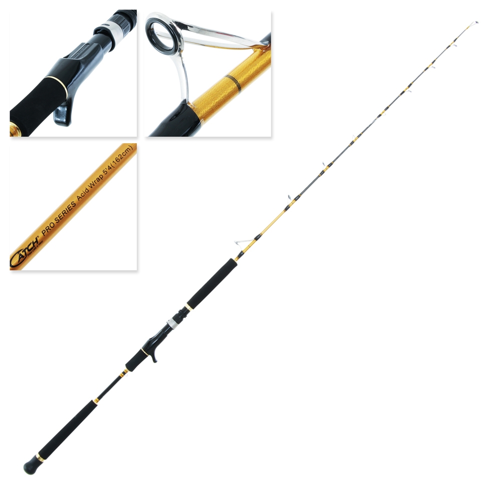 acid wrapped casting rod