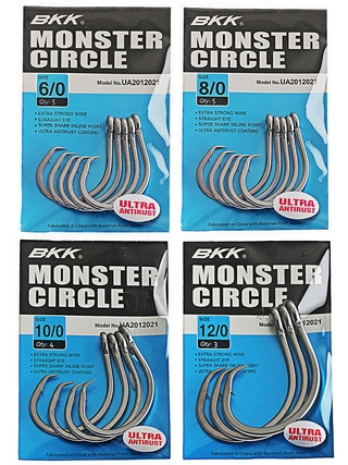 BKK Monster Circle Hooks – Tackle World