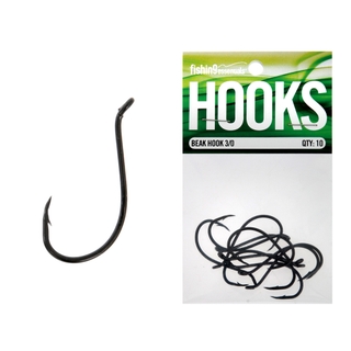 Buy Fishing Essentials Beak Hooks 3/0 Qty 10 online at