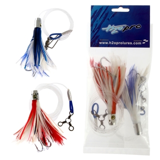 Buy H2O Pro Twin Jet Tuna Lure Rigged online at