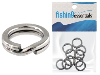 Buy Fishing Essentials Split Ring 15mm 75kg Qty 10 online at