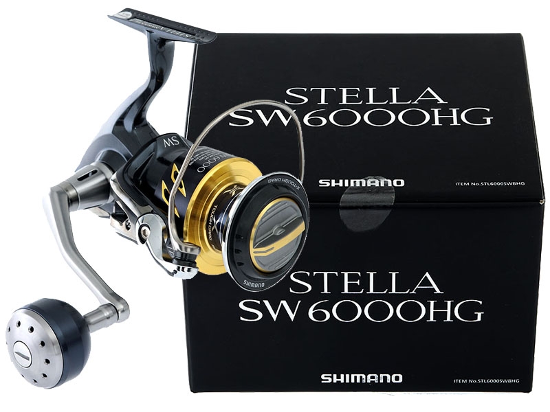 Buy Shimano Stella 6000 SWB HG Spinning Reel online at Marine-Deals.co.nz