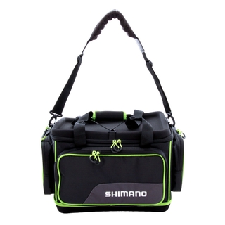 Buy Shimano Waterproof Hard Top Tackle Bag Black/Green online at