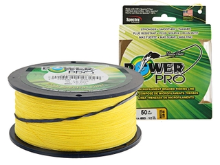 Buy PowerPro High-Visibility Yellow Braid 50lb 650yd online at