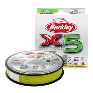 Buy Berkley X5 Braid Flame Green 330yd 20lb 0.17mm online at