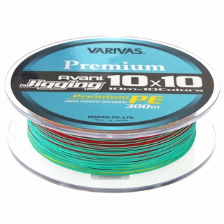 Buy Varivas Avani Jigging 10x10 Premium Multi-Colour PE Braid PE4