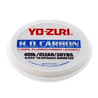 Yo-Zuri H.D. Carbon Fluorocarbon Leader HD 30lb DP 500 SPL