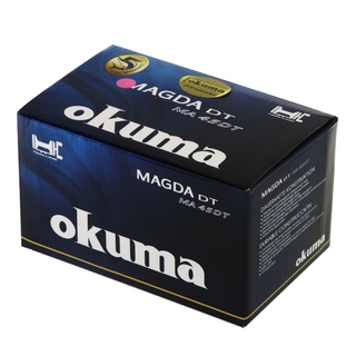 Okuma Magda Line Counter Trolling Reel Pre-Spooled w/17lb/570yd Mono MA 45D