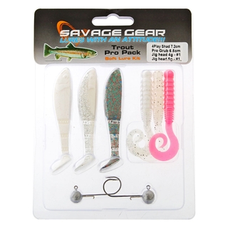 Buy Savage Gear Trout Pro 8-Piece Softbait Value Pack online at