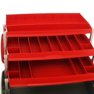 Flambeau Classic 3-Tray Tackle Box - Red
