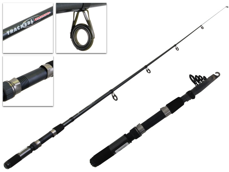 abu garcia telescopic spinning rod