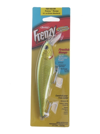 Buy Berkley Frenzy Firestick Mungo Trolling Lure Green Mackerel