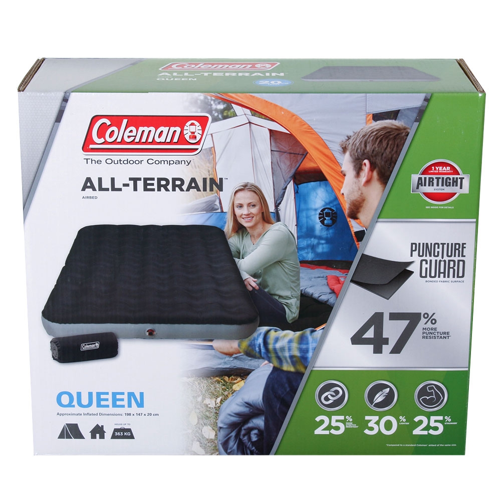 Buy Coleman All Terrain Queen Airbed online at Marine Deals .nz