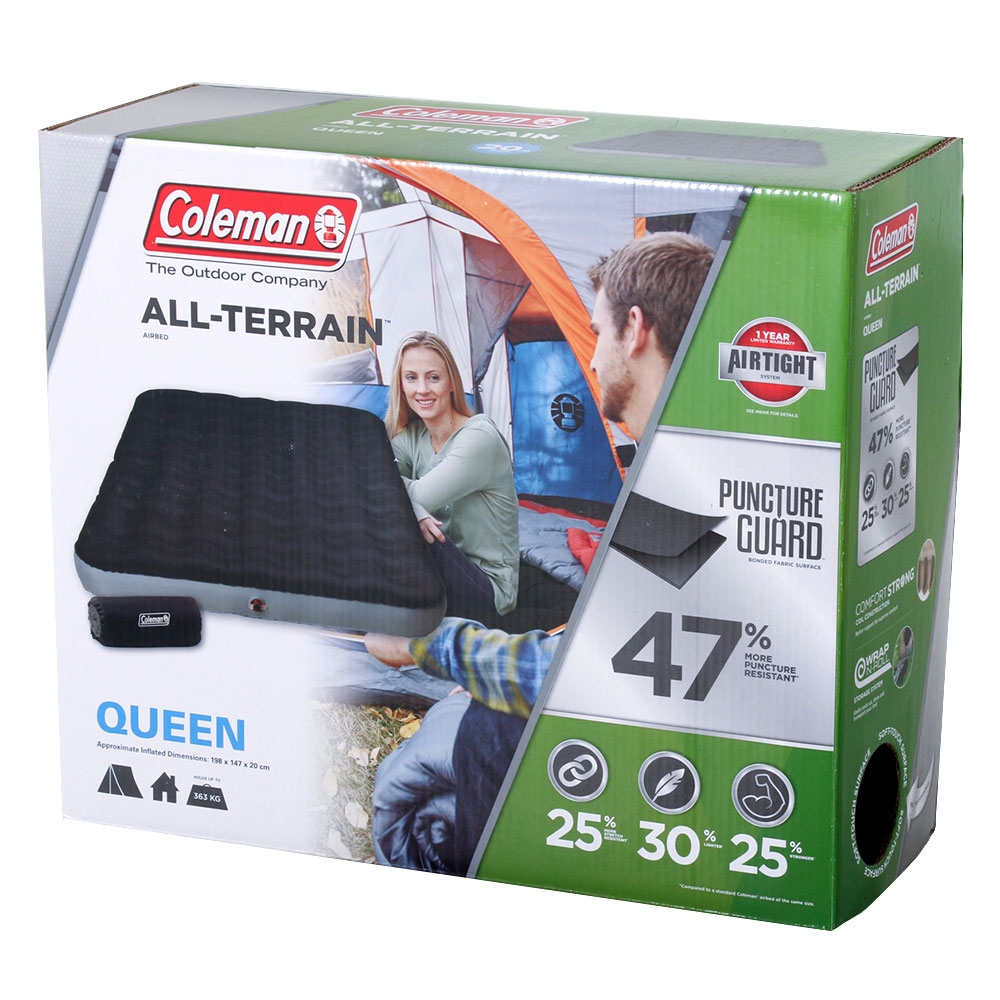 Buy Coleman All Terrain Queen Airbed online at Marine Deals .nz