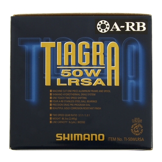 NEW SHIMANO TIAGRA 50W LRSA 2 Speed Big Game SW Reel TI-50WLRSA *FAST  DELIVERY*