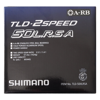Shimano TLD-50 LRS 2-speed reel, Willfish Topless Frame