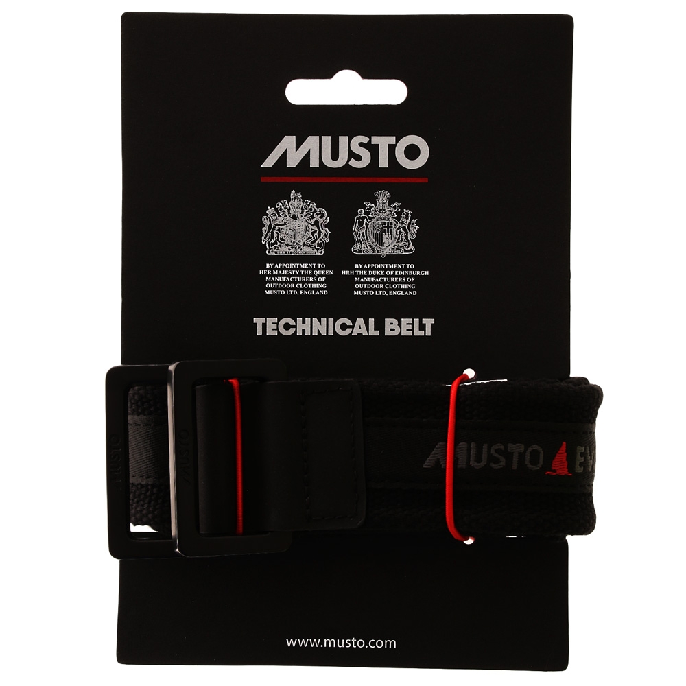 Buy Musto Evolution Sailing Belt Black Size XS S online at Marine Deals
