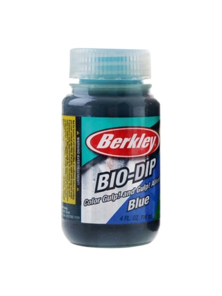 Buy Berkley Bio-Dip Soft Bait Dye Blue 4oz online at