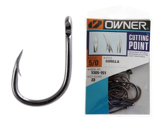 Buy Owner Gorilla Livebait Hook Pro Pack 5/0 Qty 23 online at
