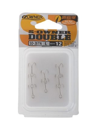 OWNER TREBLE HOOK OWNER ST 26TN L 8PCS -14