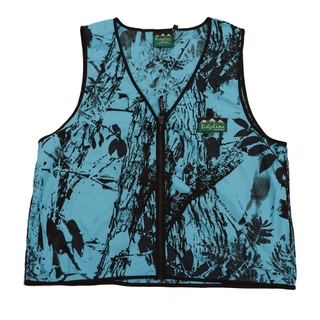 Buy Ridgeline Full Zip Safety Vest Blue Camo 3XL online at