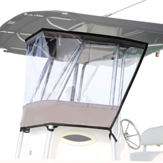Buy Oceansouth T Top Spray Shield Medium 1 05m H X 2 63m W Online At Marine Deals Com Au
