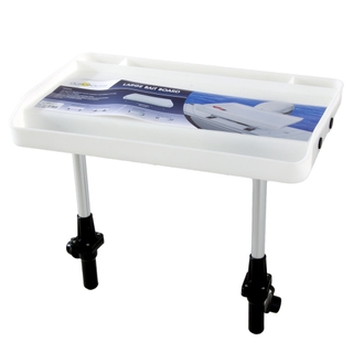 Oceansouth Extra Large Bait Cutting Board With Two Rod Holders And