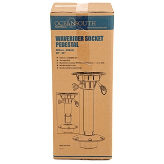 Buy Oceansouth Waverider Socket Boat Seat Pedestal - Flat Base 520mm -  650mm online at