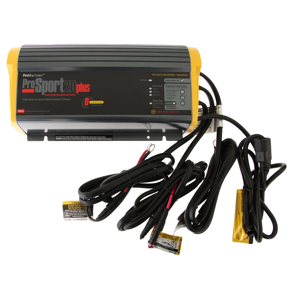 3 bank store marine battery chargers