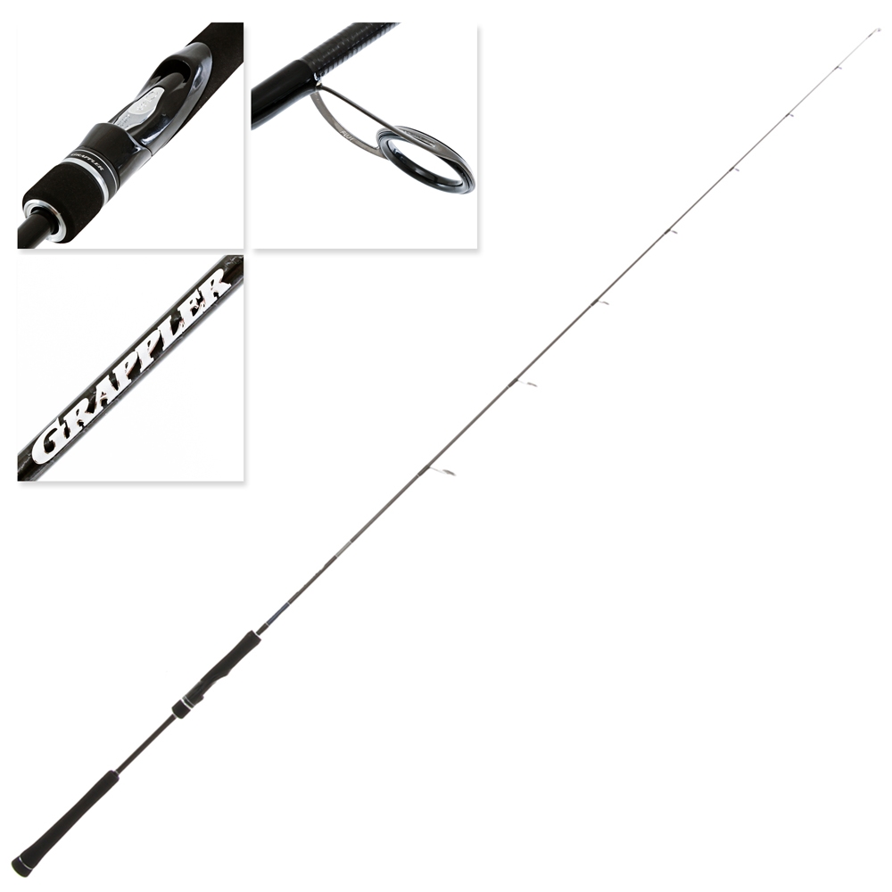 Buy Shimano Grappler Type J S631 Light Jig Spinning Rod 6ft 3in