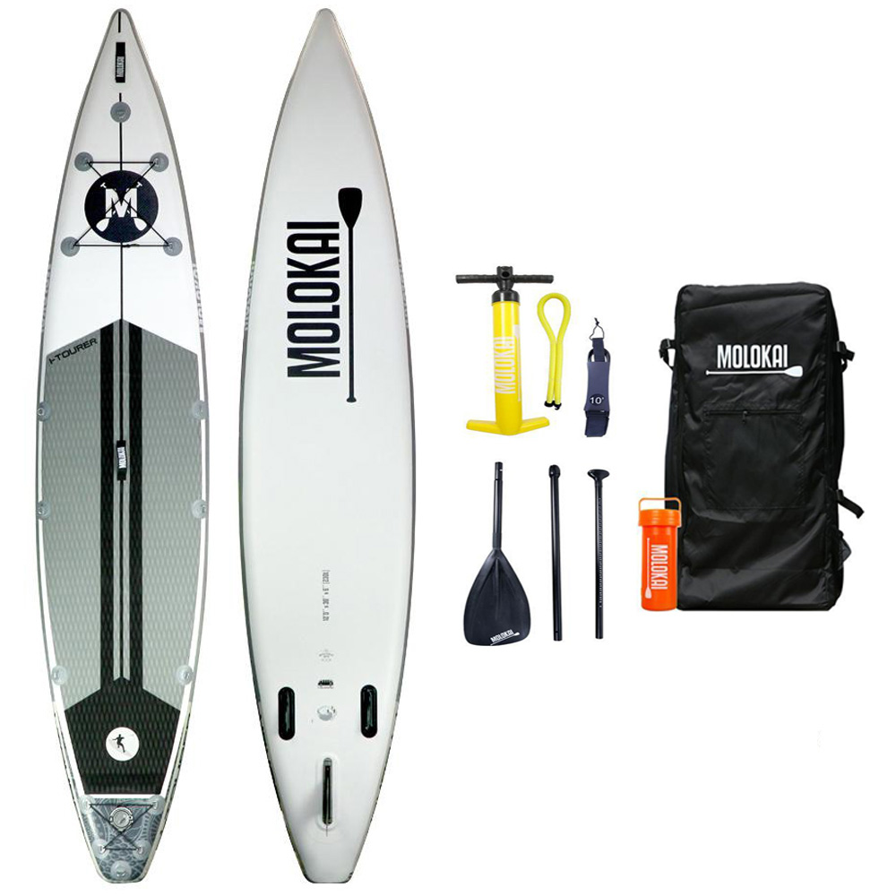 Buy Molokai I-Tourer Inflatable Stand Up Paddle Board 12ft White