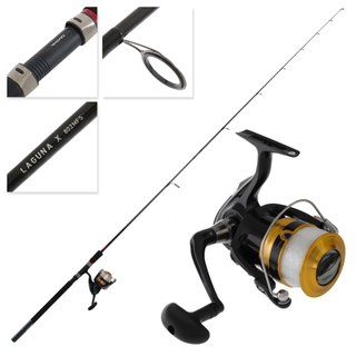 Buy Daiwa D-Wave 4000 Boat Spin Combo with Line 10kg 7ft 2pc online at