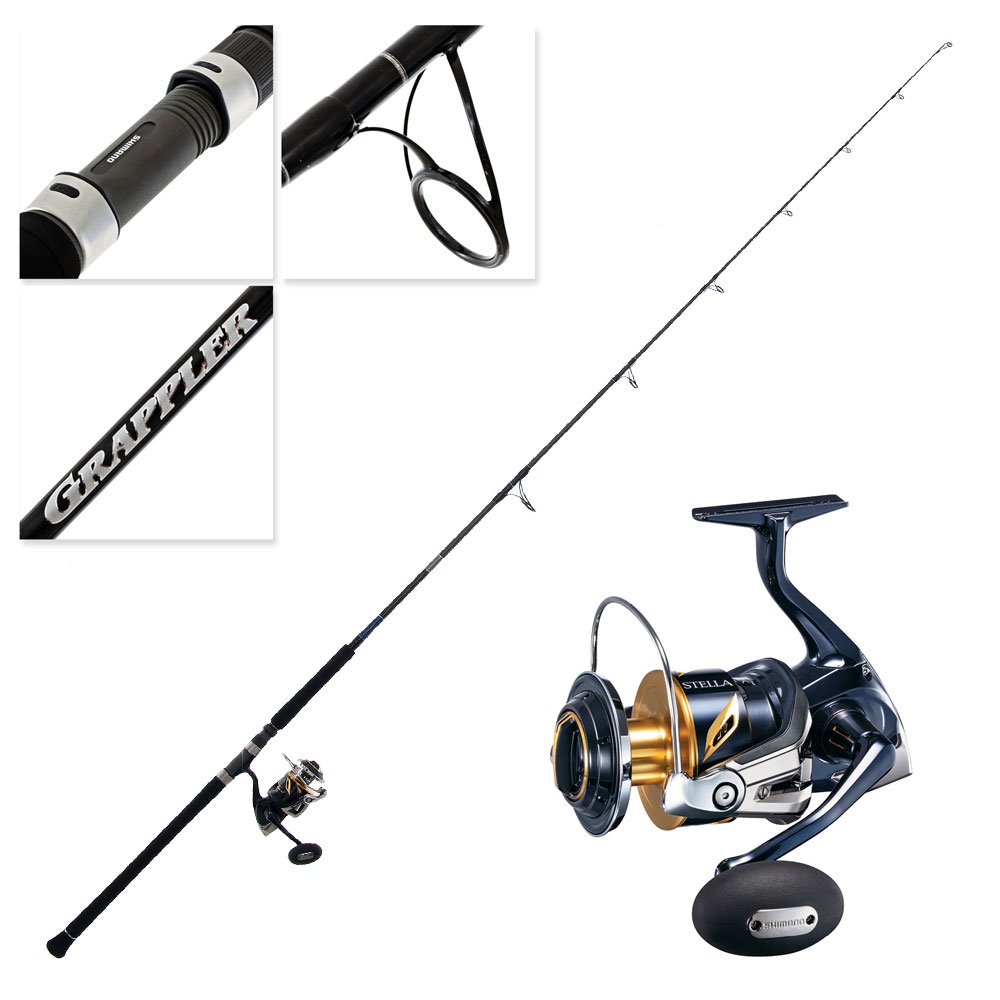 Buy Shimano Stella SW 14000 XG and Grappler Type C S82H Topwater