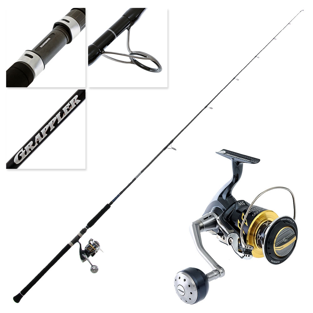 Buy Shimano Stella 6000 SWB HG and Grappler Type C S710ML Topwater Spin  Combo 7'10'' PE4 2pc online at Marine-Deals.co.nz