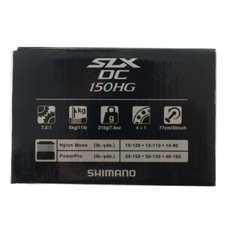 Buy Shimano 150HG SLX-DC Digital BaitCaster Reel online at
