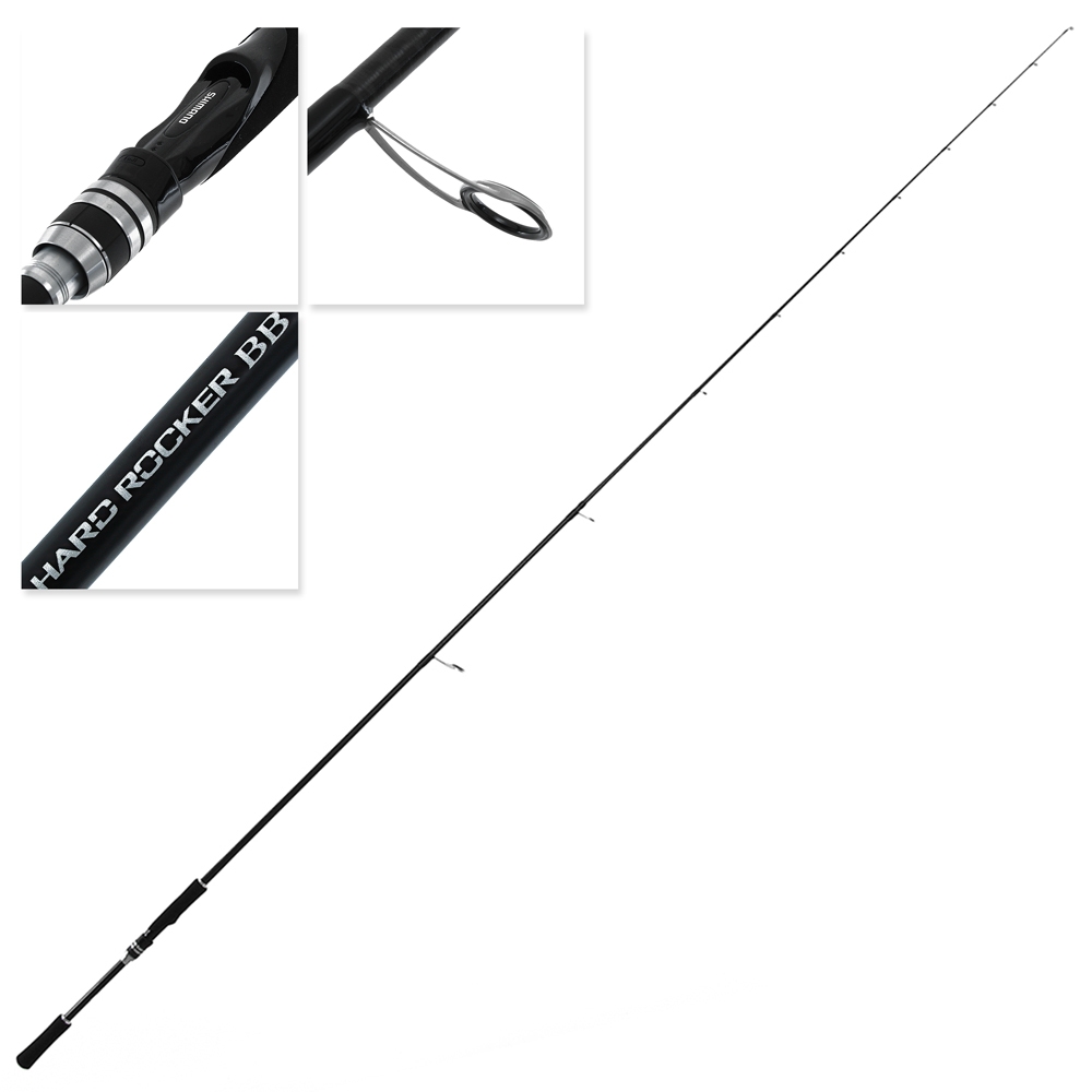 Buy Shimano Hard Rocker BB S83ML Plus Spinning Rod 8ft 3in PE1.5 5-24g 2pc  online at Marine-Deals.co.nz