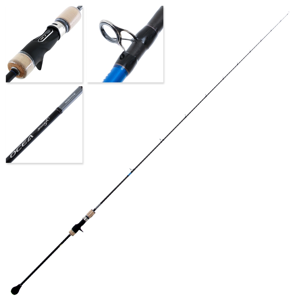 Buy Shimano Ocea Jigger Motive B610-4 Overhead Slow Jig Rod 6ft ...