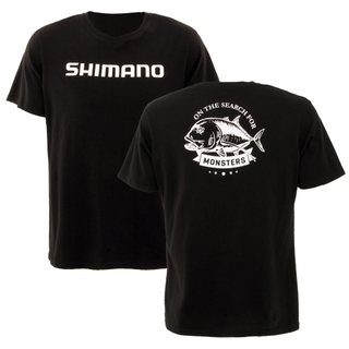Buy Shimano Monster GT Mens T-Shirt Black Small online at