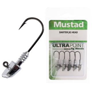 Buy Mustad Darter Jig Heads Size 2 to 2/0 online at