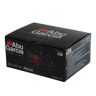Abu Garcia 1365366 Black Max Low Profile Reel, 6.4: 1 Gear Ratio