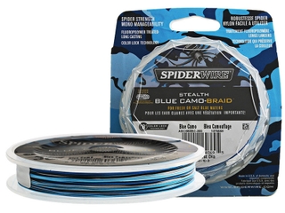 Spiderwire Stealth Smooth 8 - Blue Camo-Braid - 300m - Veals Mail Order