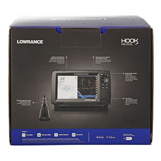 Buy Lowrance HOOK Reveal 7x Fishfinder with SplitShot Transducer - Without  Maps online at