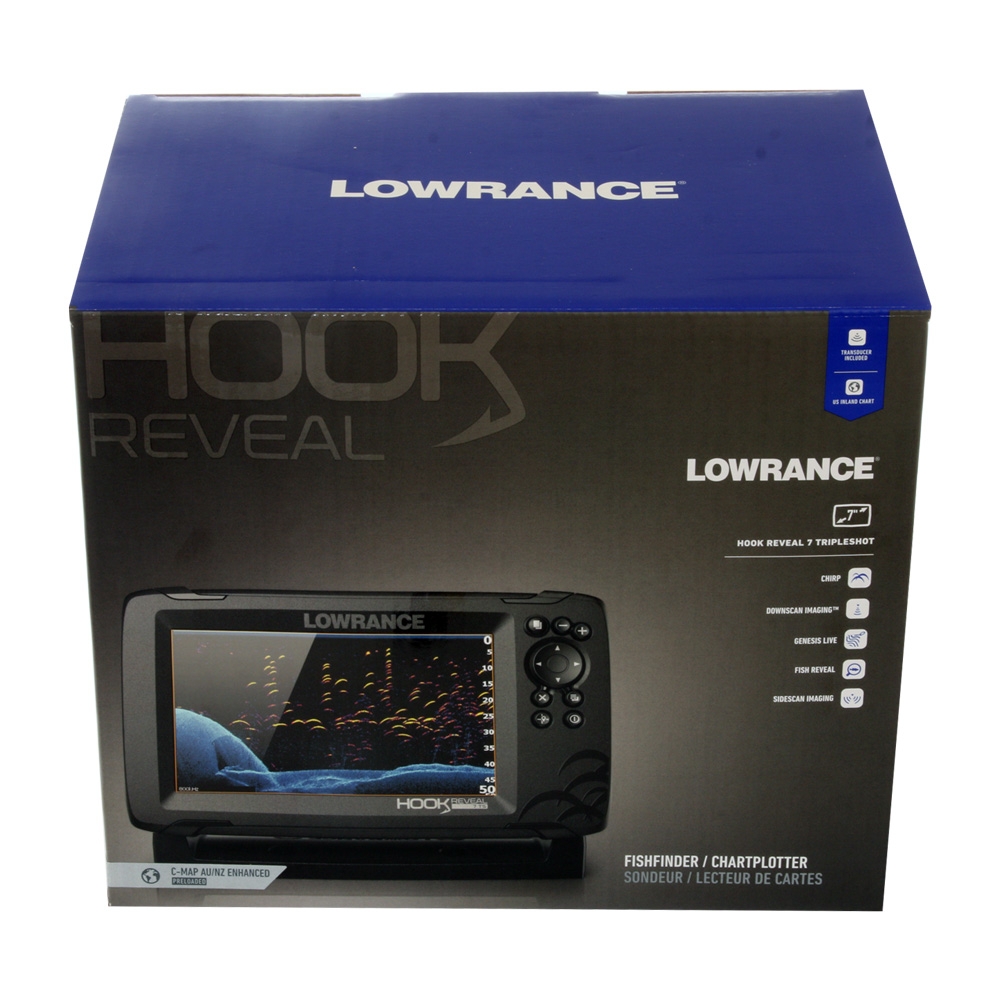 Lowrance deals hook reveal