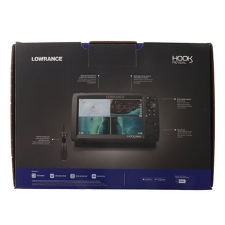Lowrance Hook Reveal 9 TripleShot - 9-inch Fish Finder with