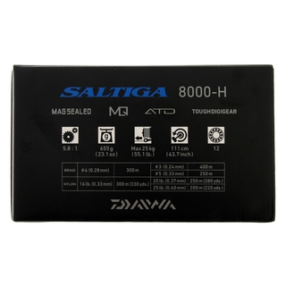 Daiwa 20 SALTIGA 8000 H